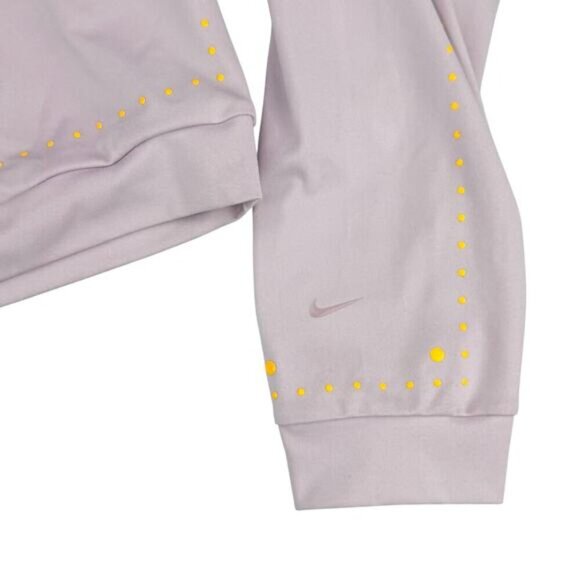 Nike Dri-Fit Neon Stud Crewneck Sweatshirt Medium - Picture 5 of 6